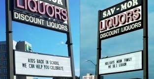 Sav More Liquors Back To School Holidays2 Jpg 658 340 Store Signs Broadway Shows Liquor