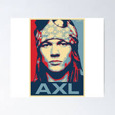 Axl Rose Posters for Sale