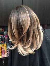 Coole Frisuren Mittellange Haare Ombre Effekt Damenfrisur Mittellange Orta Uzunlukta Sac Modelleri Ombre