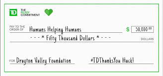 How to write a td cheque. Td Thanks You For Td Integrated Campaign Diamond Marketing Group