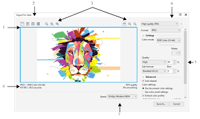 Coreldraw Help Export Bitmaps For The Web