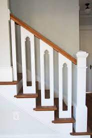 Unfinished red oak stair handrail with 44 reviews. Wooden Baluster System Southern Staircase Artistic Stairs