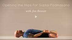 Part 1 Opening The Hips For Supta Padmasana Online Yoga Classes Online Yoga Yoga Class