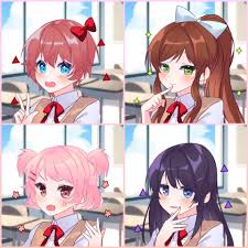 Ddlc In 2020 Anime Drawings Tutorials Literature Club Anime