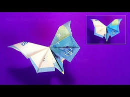 Geldscheine Falten Schmetterling Geldgeschenke Basteln Origami Tiere Mit Geld Geldscheine Falten Schmetterling Geld Falten Schmetterling Geldscheine Falten