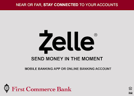 Mobile banking from commerce bank. Send Money In The Moment With Zelle First Commerce Bank Facebook