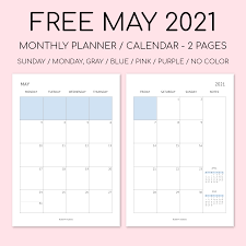 Free 2021 excel calendars templates. Bobbiprintables