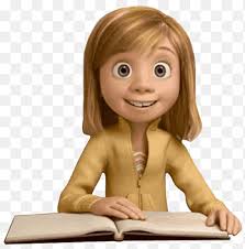 Ragazza che tiene l'illustrazione del libro, Inside Out Riley Pixar Film  Character, Riley s, film d'avventura, animazione png