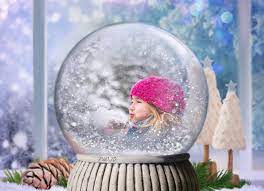 Your globes snow stock images are ready. Snow Globe Photo Effect Personalized Christmas Photo Card