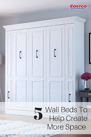 transform your space with a murphy wall bed available at costco remodel bedroom small bedroom remodel guest bedroom remodel