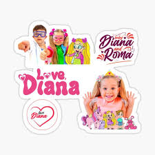 Diana and roma have fun playing at the indoor playground for kids. Kids Diana Show Stickers Redbubble