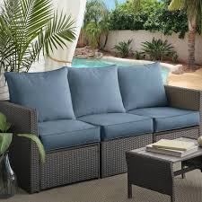 We did not find results for: Sunbrella 23 X25 X5 Indoor Outdoor Corded Deep Seating Sofa Set Denim Blue Target