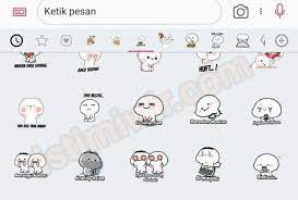 Stiker Wa Pentol Tentang Rindu Bucin Funny Comics Save
