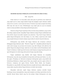 Tidak adanya kepedulian terhadap penderitaan yang dialami oleh orang lain 2. Pdf Mempertahankan Persatuan Di Negeri Multikultural