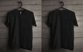 Download Populer 21 Template Kaos Hitam Polos Free