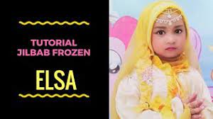 Juga ada yang bentuk rawis, satin renda, rempel. Tutorial Jilbab Kreasi Anak Mudah Simpel Sederhana Frozen Elsa Hijab Anak Modern Praktis Youtube