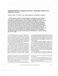 We did not find results for: Pdf Harrell Jr Fe Lee Kl Matchar Db Reichert Taregression Models For Prognostic Prediction Advantages Problems And Suggested Solutions Cancer Treat Rep 69 1071 1077