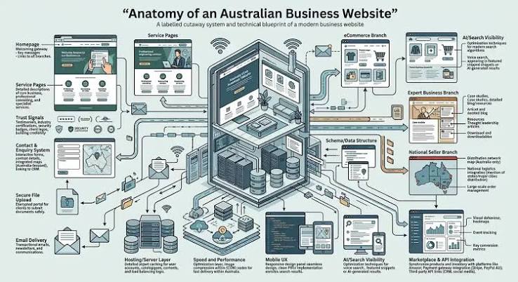Anatomy of an Australian Business Website | Sydney Business Web
