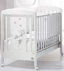 Letto Per Neonato Moderno Gastone Baby Expert Con Rotelle In Legno