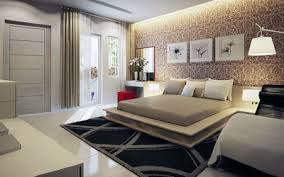 Jika kalian butuh ide atau inspirasi dalam mendesain kamar utama yang simple dan tidak terlalu ribet bisa mendapatkan inspriasi dari desain ini. Desain Interior Kamar Tidur Wallpaper Dinding Malang Naga Interior