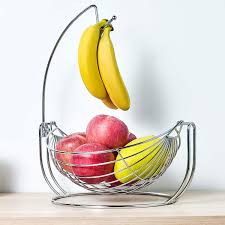Shop dining essentials at target™. Fruit Bowl Detachable With Banana Tree Hanger Fruit Basket Bowl Chrome Sunny Living Kitchen Dining Serving Bowls Tureens Environews Tv