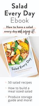 Salad Every Day Ebook Eating Bird Food Healthy Snacks Recipes Healthy Recipes Clean Healthy Cook Books