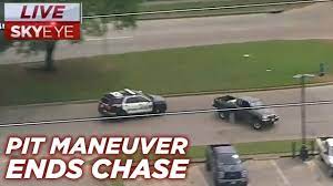 When it was all over the driver was facing a myriad of charges. Raw Pit Maneuver Ends High Speed Police Chase In Houston Youtube