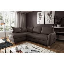 Canapé d'angle italien en cuir de luxe. Canape D Angle Convertible En Cuir De Luxe Italien 5 Places Conforia