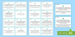Fast finishers are those students who usually complete the given tasks before their classmates. Early Finishers Challenge Cards Spanish Teacher Made
