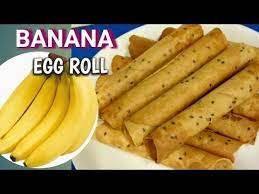 Pisang Dibikin Kue Semprong Enak Banget Belum Ada Yang Jual Youtube Telur Gulung Makanan Dan Minuman Kue Pisang