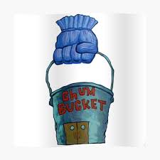 If he ever did succeed in getting the recipe to make krabby patties, there would be two restaurants on opposite sides of the street selling the same food. Chum Bucket Sticker By Katikat Redbubble