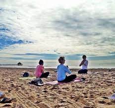 Maybe you would like to learn more about one of these? Yoga On The Beach Huntington Beach Home Facebook