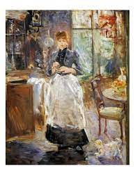 'playing in the sand' was created in 1882 by berthe morisot in impressionism style. Morisot Dining Room 1886 Giclee Print Berthe Morisot Art Com Berthe Morisot Morisot French Artists