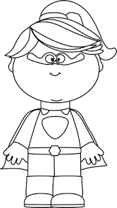 Black And White Superhero Clipart Super Hero Girl Clipart Superhero Classroom Theme Superhero Images Superhero Clipart