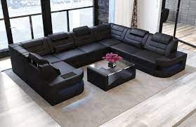Leder Wohnlandschaft Como Ecksofa Design Sofa Stoff Sofa Set Designs