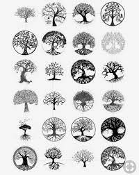 Even now, it's a popular design choice for things like tattoos. Pin By Alberdina Heemskerk On Tatouages Tree Of Life Tattoo Circle Tattoo Design Tree Tattoo Designs