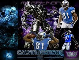 Calvin Johnson Tribute Megatron Calvin Johnson Detroit Lions Lions