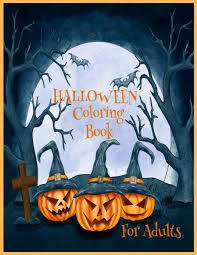 These printable halloween coloring sheets are sure to be a huge hit with everyone! Halloween Coloring Book For Adults Spooky Fun Tricks And Treats Relaxing Coloring Pages For Adults Relaxation Halloween Gifts For Teens Childrens Man Women Girls And Boys Coloring Kb 9798556419292 Amazon Com Books