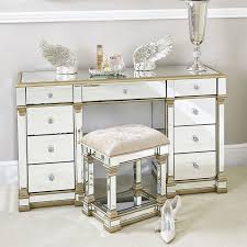 Seriously, guys, this mirror is the best. Athens Gold Mirrored 9 Drawer Dressing Table Picture Perfect Home