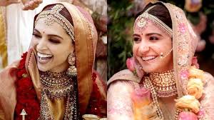 Price of anushka sharma wedding dress | anushka sharma virat kohli marriage by viral news daily. Deepika Padukone Anushka Sharma S Unique Sabyasachi Bridal Looks Compared In Pics Hindustan Times