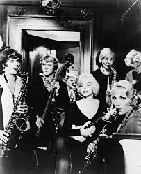 Garden salad, bosc pear, gorgonzola, and roasted walnuts. Jack Lemmon Marilyn Monroe And Tony Curtis In Some Like It Hot 1959 Photograph By Album