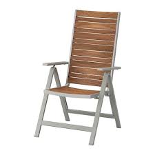 Sjalland Hochlehner Aussen Hellgrau Faltbar Hellbraun Ikea Deutschland Recliner Chair Ikea Outdoor Dining Chairs