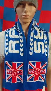 GLASGOW RANGERS UNION Jack Hummel 2018 Shirt Northern Ireland small mens  £75.00