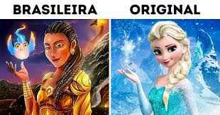 1 ¿cuántas princesas disney oficiales hay? Artista Cria Projeto Que Da Vida Ao Folclore Brasileiro Usando Posteres De Filmes Infantis Famosos Como Referencia