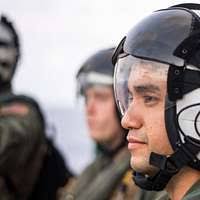 U.S. Army Reserve Sgt. Alycia Perkins, an all-wheeled