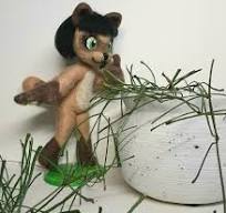 Custom Posable Needle Felt Doll (OC/Me) : r/Needlefelting
