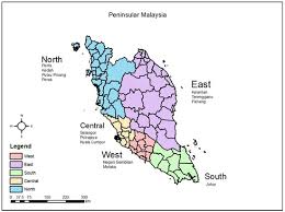 This part of the peninsular is more urban and developed than the more malay, muslim and rural east coast.as a result, the terms west coast and east coast tend to mean more than a geographical description of the. The Visualization Of The 91 Districts In Peninsular Malaysia For Download Scientific Diagram