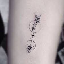 75 Unique Arrow Tattoos Meanings 2021 Guide Geometric Tattoo Arrow Tattoos For Women Small Arrow Tattoos