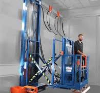3-Axis Paint Booth Lift - LPI: Safe Access