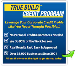 Get a federal employer identification number (ein) from the irs. Business Credit The Truebuild Corporate Credit Program